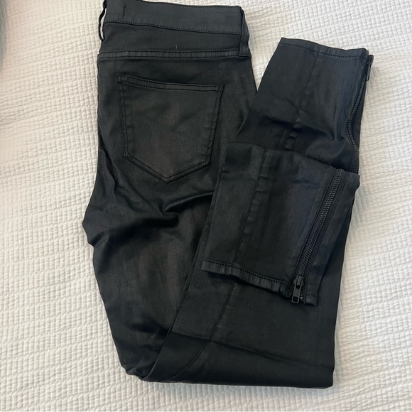 Madewell Coated Jeans Size 26 - Picture 3 of 6
